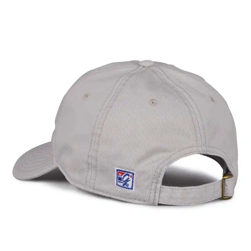The Game Gb210 Classic Relaxed Garment Washed Twill Cap - Pelican - Gray / 6 7/8’’ - 7 5/8’’