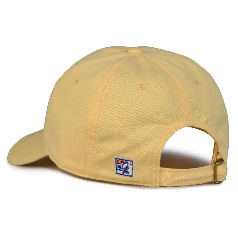 The Game Gb210 Classic Relaxed Garment Washed Twill Cap - Sun Ray - Yellow / 6 7/8’’ - 7 5/8’’