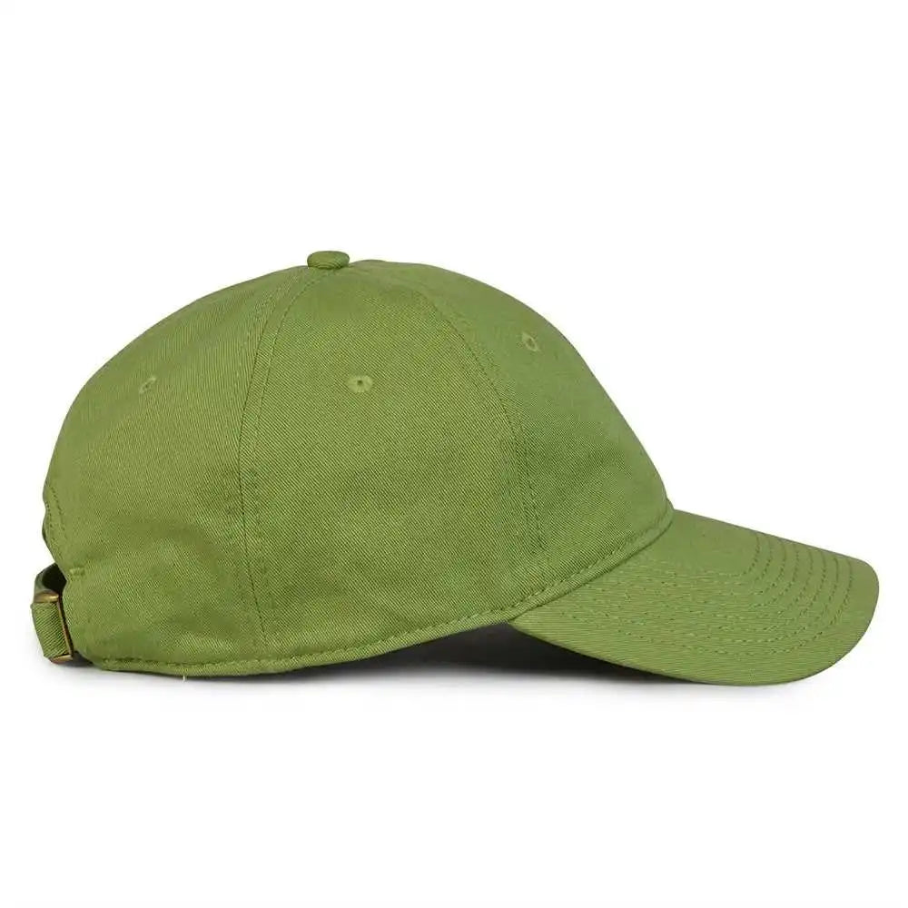 The Game Gb210 Classic Relaxed Garment Washed Twill Cap - Vintage Citrus - Green / 6 7/8’’ - 7 5/8’’