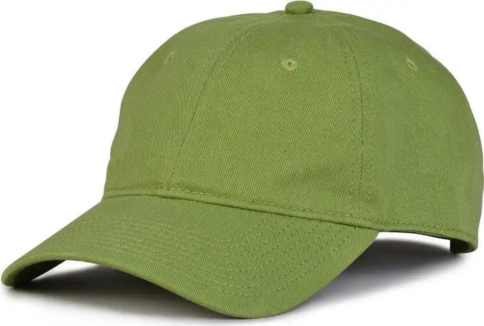 The Game Gb210 Classic Relaxed Garment Washed Twill Cap - Vintage Citrus - Green / 6 7/8’’ - 7 5/8’’