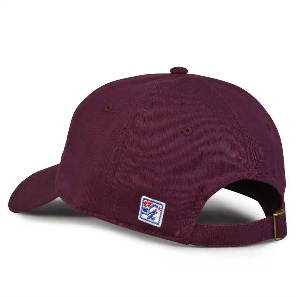 The Game Gb210 Classic Relaxed Garment Washed Twill Cap - Vintage Purple - 6 7/8’’ - 7 5/8’’