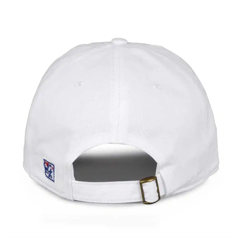 The Game Gb210 Classic Relaxed Garment Washed Twill Cap - White - 6 7/8’’ - 7 5/8’’