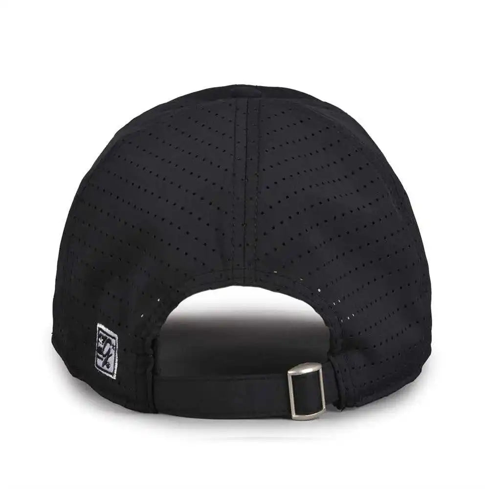 The Game Gb424 Perforated Gamechanger Cap - Black - 6 7/8’’ - 7 5/8’’