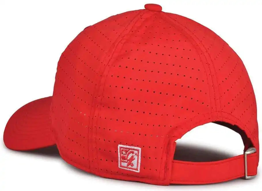 The Game Gb424 Perforated Gamechanger Cap - Red - 6 7/8’’ - 7 5/8’’