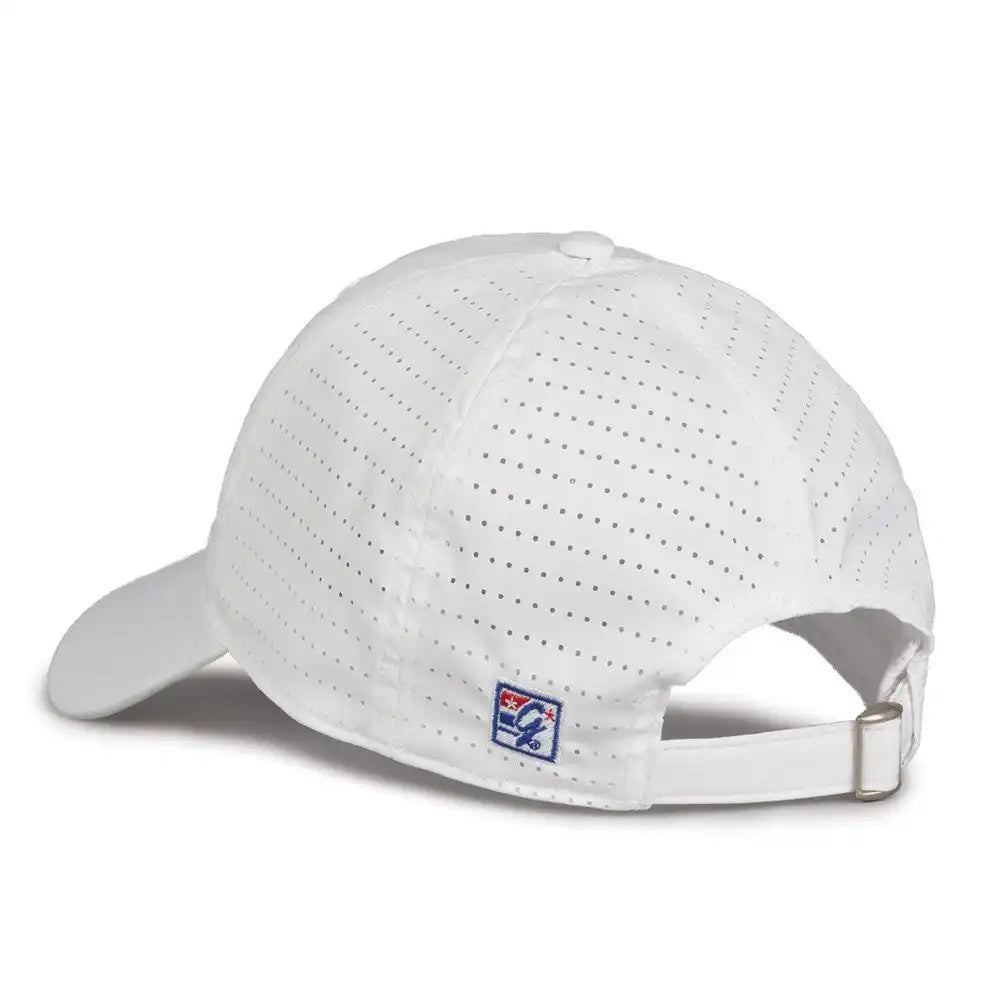 The Game Gb424 Perforated Gamechanger Cap - White - 6 7/8’’ - 7 5/8’’