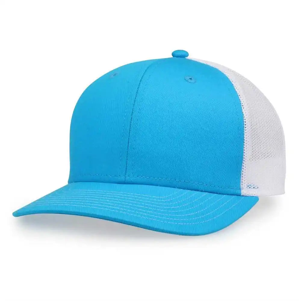 The Game Gb452e Everyday Trucker Cap - Aqua White - 6 7/8’’ - 7 5/8’’