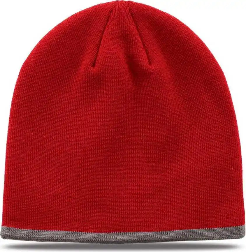 The Game Gb462 Beanie - Red - one Size Fits Most