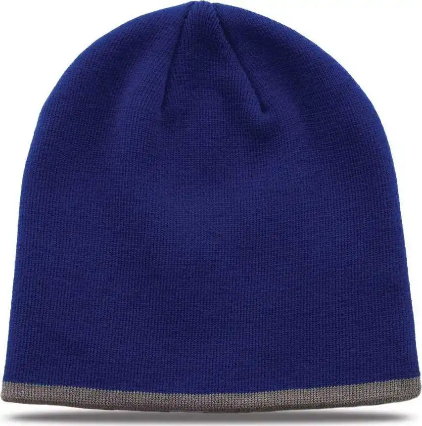 The Game Gb462 Beanie - Royal - one Size Fits Most