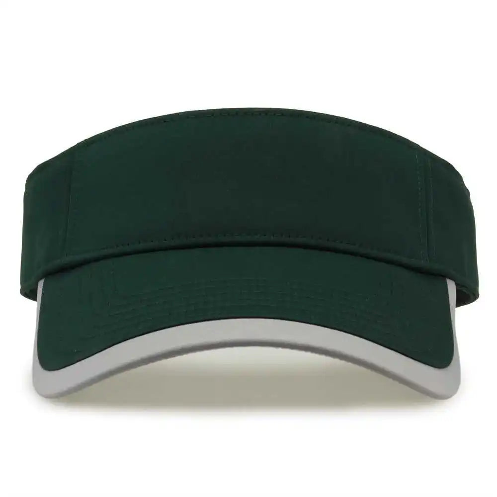 The Game Gb463 Gamechanger Visor with Bill Tipping - Dark Maroon Gray - one Size Fits Most