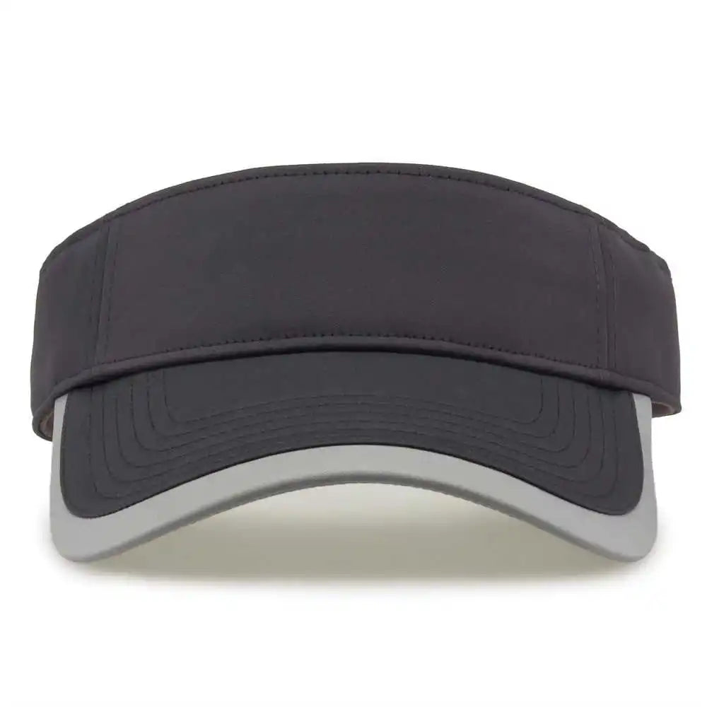 The Game Gb463 Gamechanger Visor with Bill Tipping - Graphite Gray - Dark / one Size Fits Most