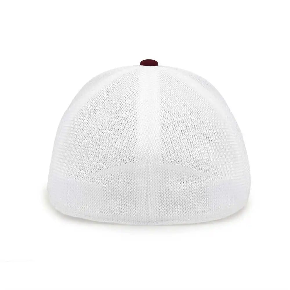 The Game Gb483 On-field Gamechanger with Diamond Mesh Cap - Dark Maroon