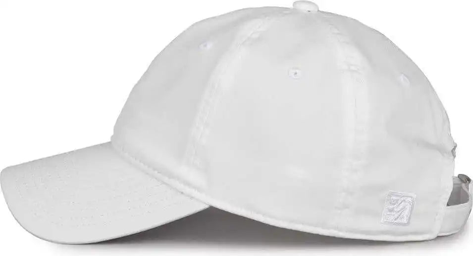 The Game Gb484 Low Profile Gamechanger Cap - White - one Size Fits Most