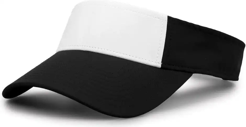 The Game Gb503 Cool Breeze Nylon Visor - Black White - Osfm