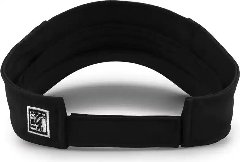 The Game Gb503 Cool Breeze Nylon Visor - Black White - Osfm