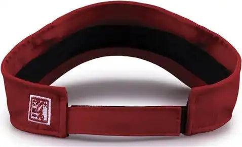 The Game Gb503 Cool Breeze Nylon Visor - Cardinal - Osfm
