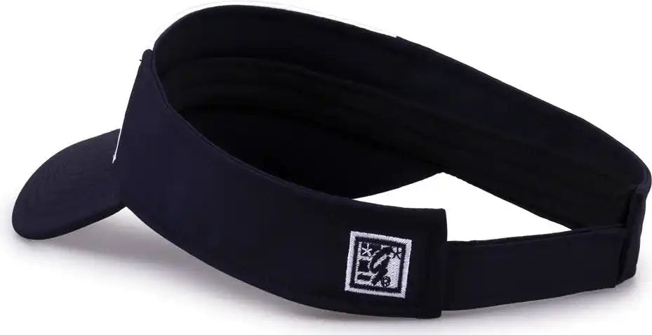 The Game Gb503 Cool Breeze Nylon Visor - Navy White - Osfm