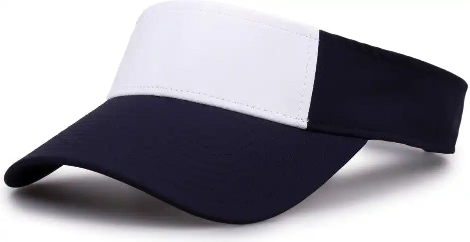 The Game Gb503 Cool Breeze Nylon Visor - Navy White - Osfm