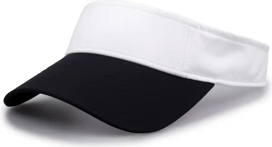 The Game Gb503 Cool Breeze Nylon Visor - White Black - Osfm