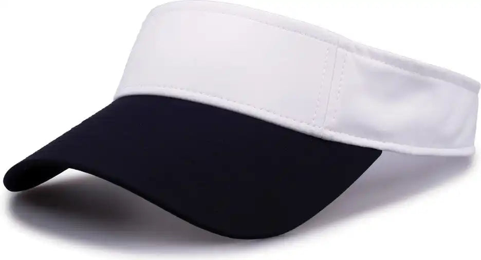 The Game Gb503 Cool Breeze Nylon Visor - White Navy - Osfm