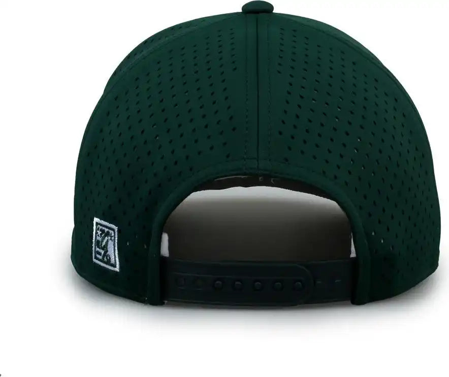 The Game Gb505r Neocool 5 Panel Snapback with Rope Cap - Dark Green - Forest / Osfm