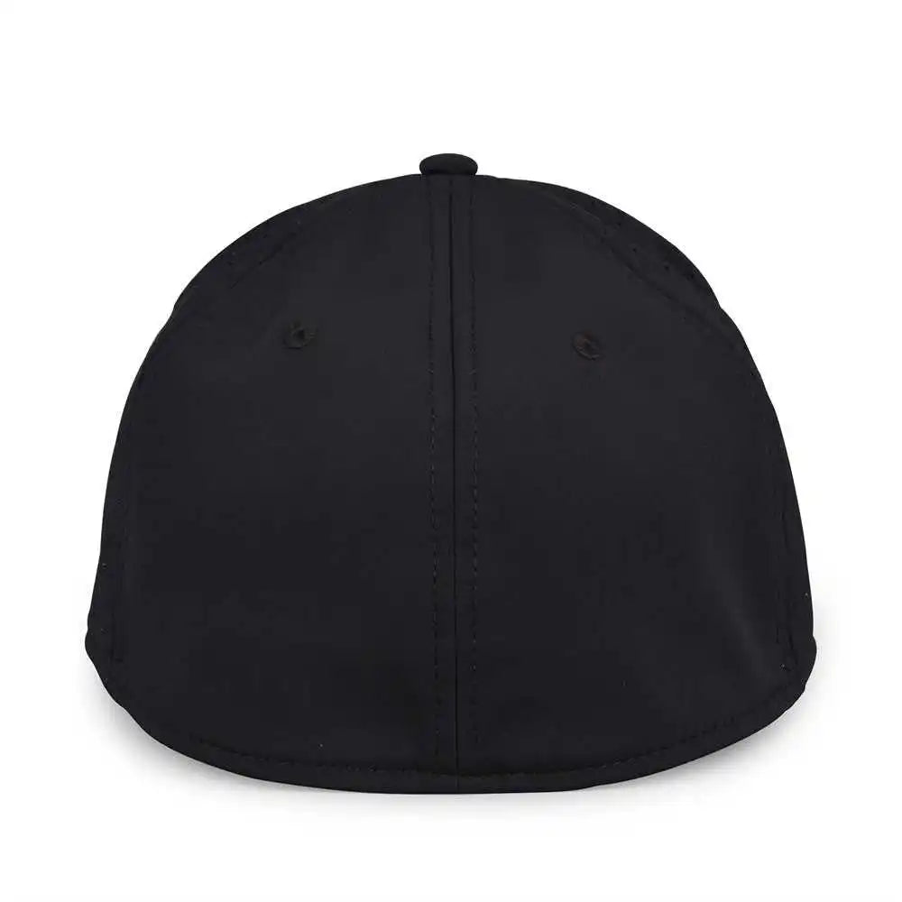 The Game Gb904 Precurved Perforated Gamechanger Cap - Black