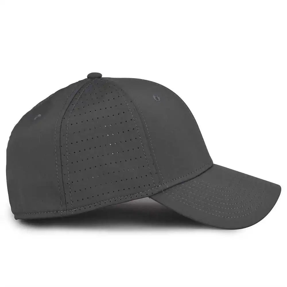 The Game Gb904 Precurved Perforated Gamechanger Cap - Graphite