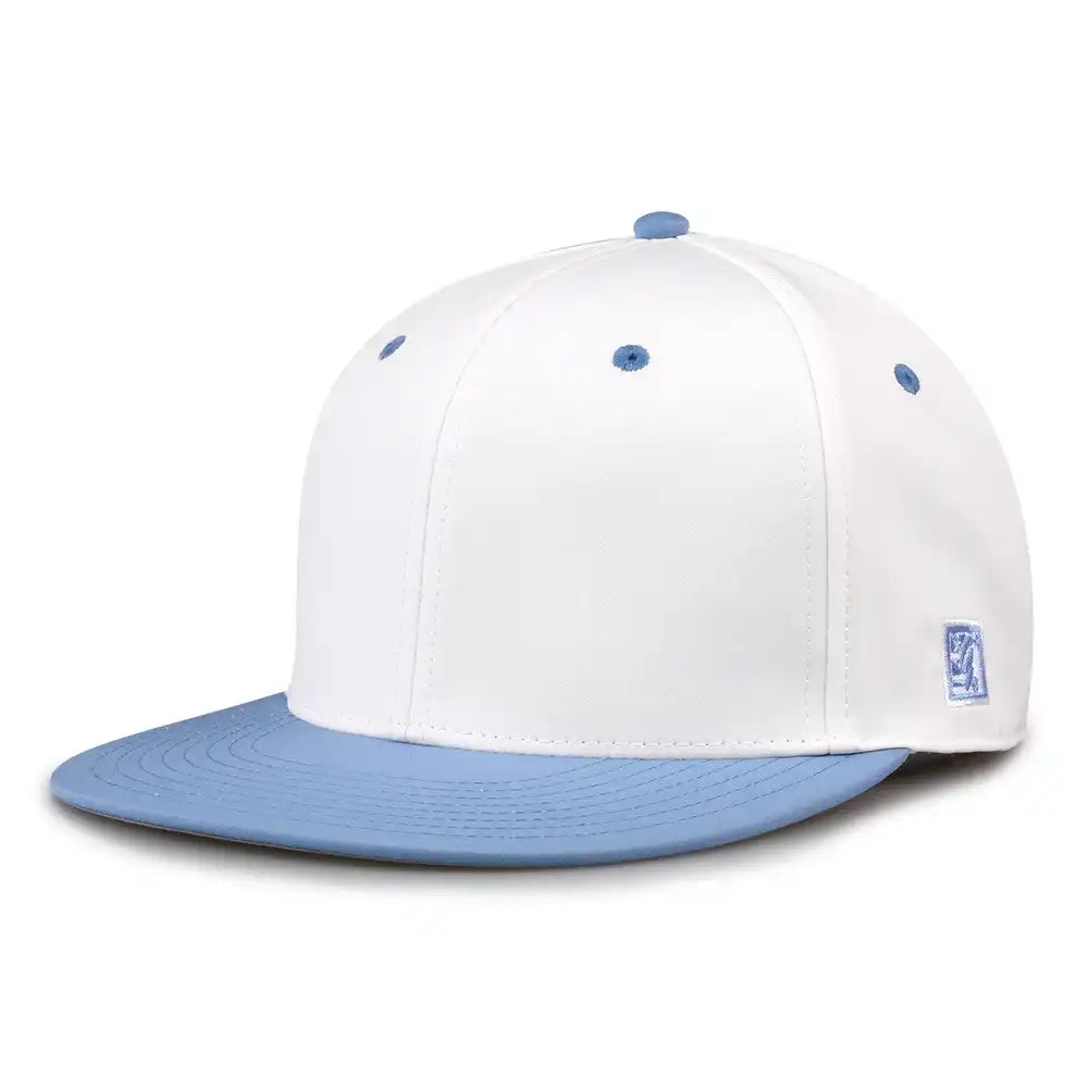 The Game Gb997 Pro Shape Gamechanger Cap - White Columbia Blue