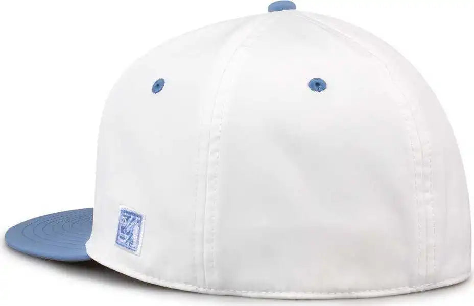 The Game Gb997 Pro Shape Gamechanger Cap - White Columbia Blue