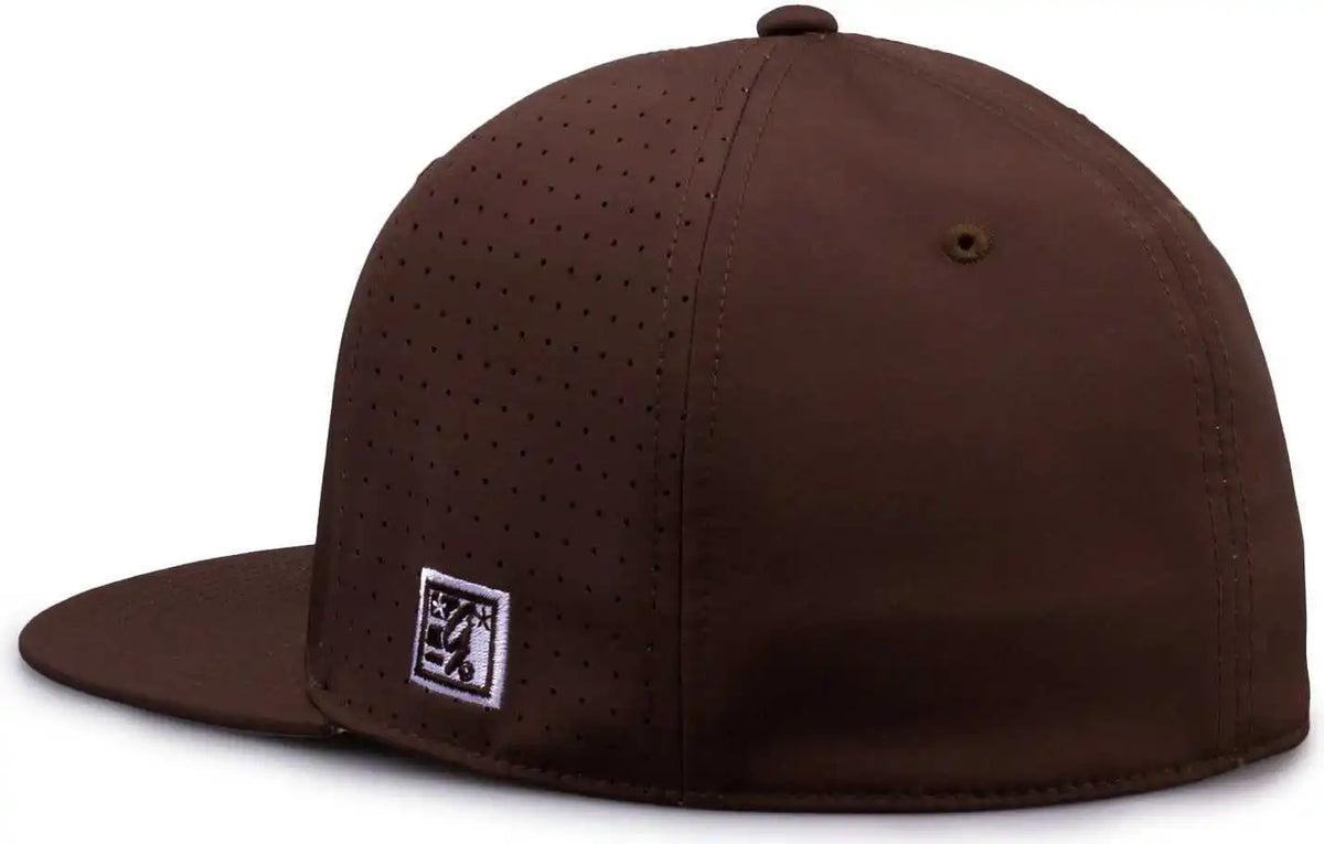 The Game Gb998 Perforated Gamechanger Cap - Brown