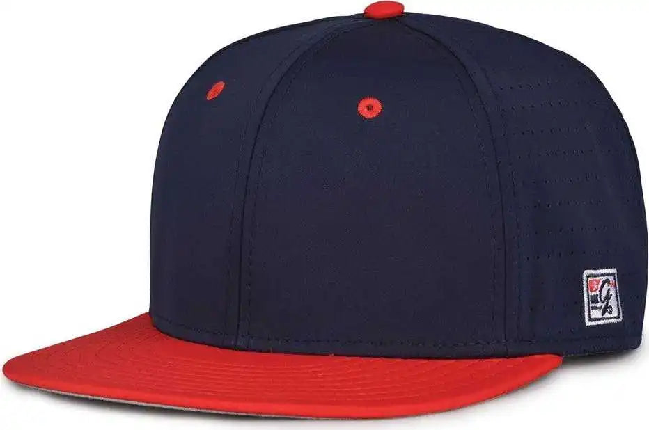 The Game Gb998 Perforated Gamechanger Cap - Navy Red - 6 1/2’’ - 3/4’’