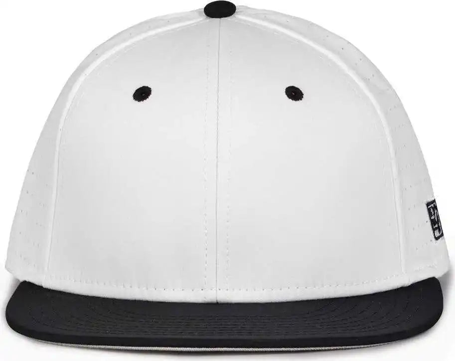 The Game Gb998 Perforated Gamechanger Cap - White Black