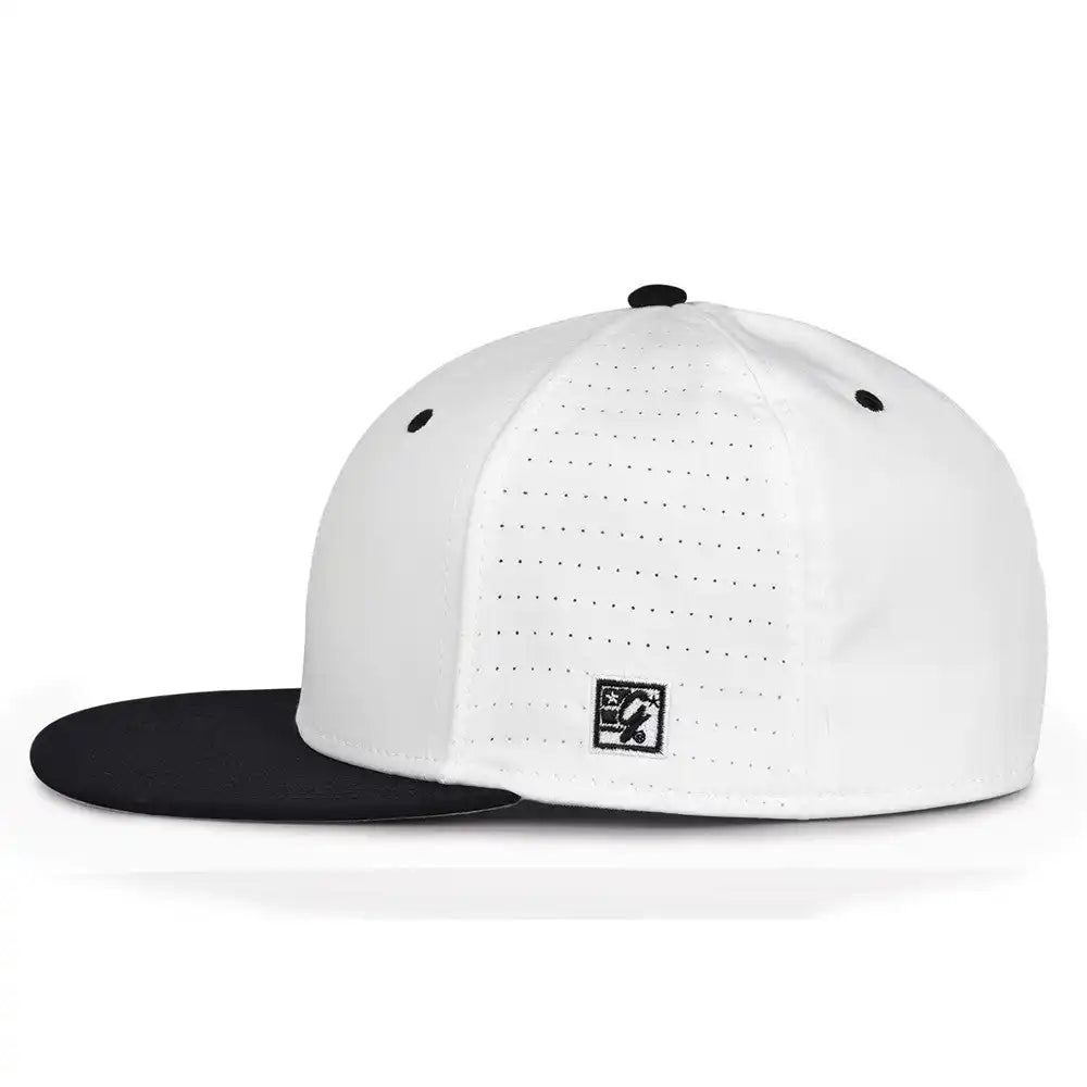 The Game Gb999 Low Pro Perforated Gamechanger Cap - White Black