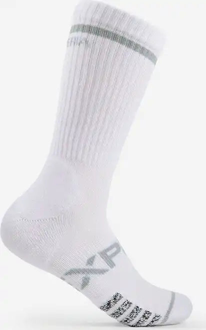 Thor-lo Experia Ultra Light Padding Crew Socks - White Gray