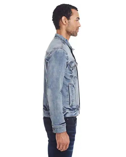 Threadfast Apparel 370j Denim Jacket - Light