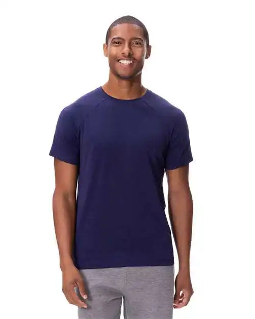 Threadfast Apparel 382r Impact Raglan T-shirt - Navy - Xs