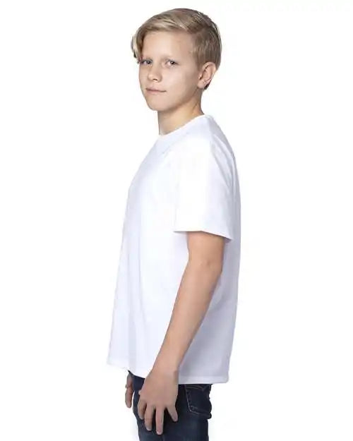 Threadfast Apparel 600at Youth Ultimate Cvc T-shirt - 600a - White