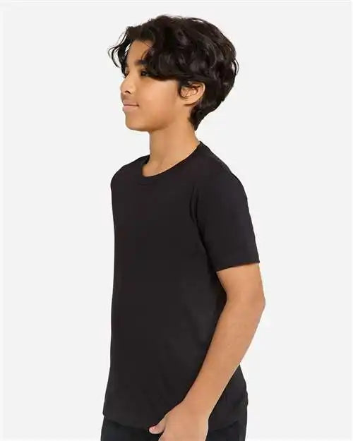 Threadfast Apparel T1000b Youth Epic Cotton T-shirt - Black