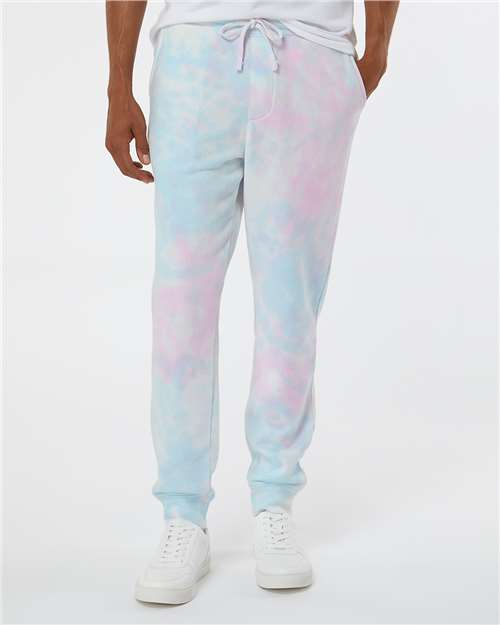 Tie Dye Cotton Candy Tie-Dyed Fleece Pants - PRM50PTTD