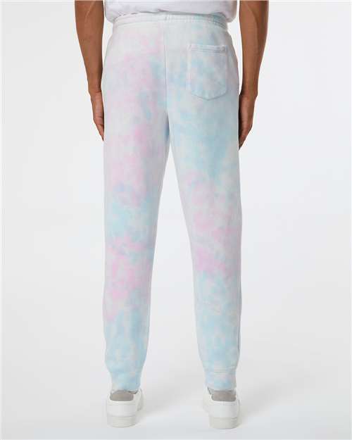 Tie Dye Cotton Candy Tie-Dyed Fleece Pants - PRM50PTTD