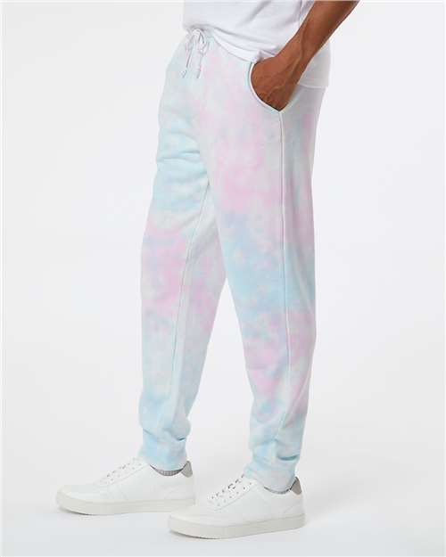 Tie Dye Cotton Candy Tie-Dyed Fleece Pants - PRM50PTTD