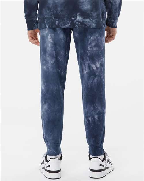 Tie Dye Navy Tie-Dyed Fleece Pants - PRM50PTTD