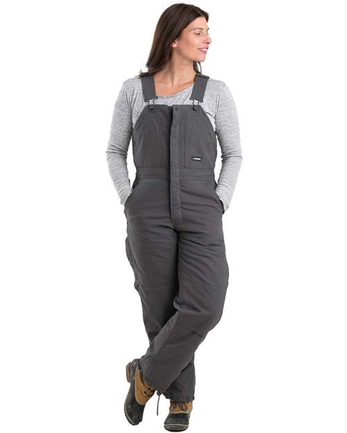 Titanium Women's Softstone Duck Insulated Bib Overall - WB515