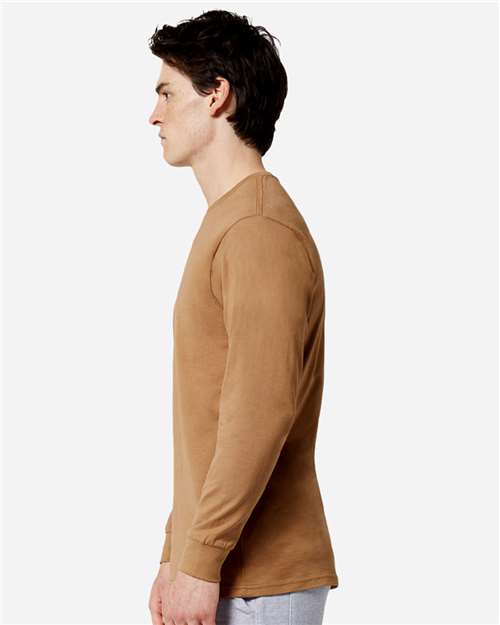 Toasted Coconut Heavyweight Long Sleeve T-Shirt - LS15009