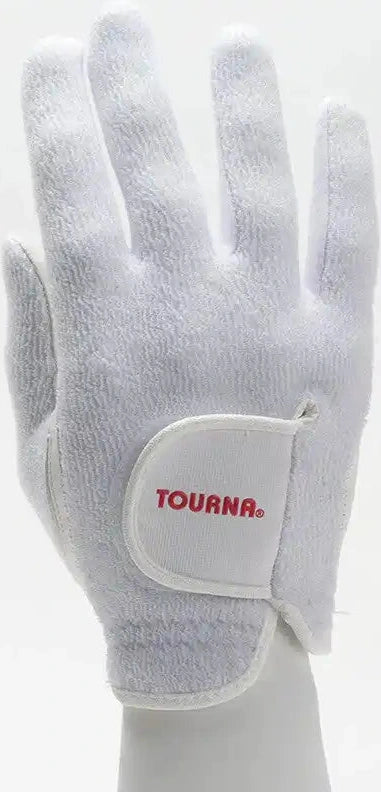 Tourna Men’s Racquet & Paddle Glove Full (r) - White Red