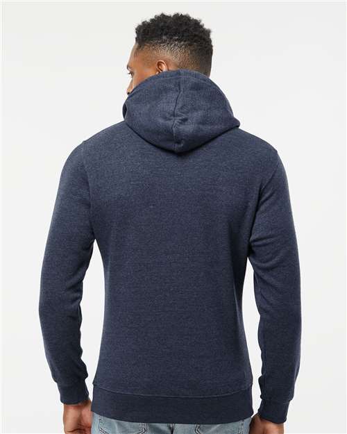 True Navy Heather Gaiter Fleece Hooded Sweatshirt - 8879