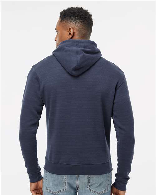 True Navy Triblend Triblend Fleece Hooded Sweatshirt - 8871