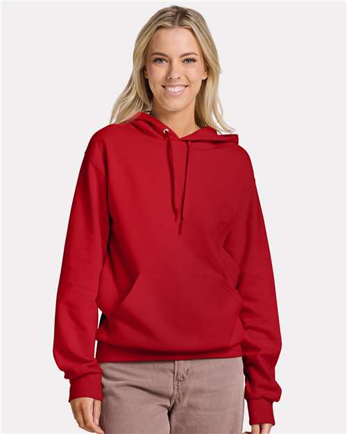 True Red Ultimate CVC Hooded Sweatshirt - IC49MR