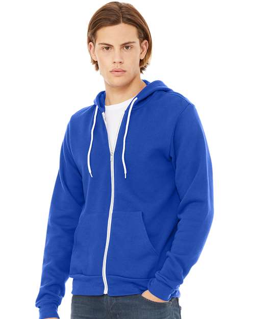 True Royal Sponge Fleece Full-Zip Hoodie - 3739