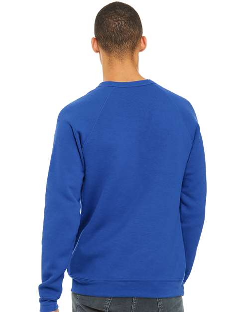 True Royal Sponge Fleece Raglan Crewneck Sweatshirt - 3901