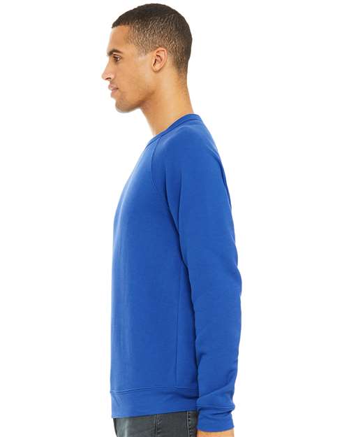 True Royal Sponge Fleece Raglan Crewneck Sweatshirt - 3901